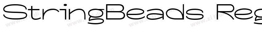 StringBeads Regular字体转换 StringBeads Regular字体转换